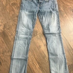 BKE Light Blue Straight Leg Women's Jeans